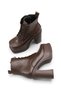 Women's High Heeled Shoes 00122020 Brown - 3