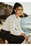 Youth Cotton Shirt with Floral Print