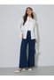 Multi-Color Striped Long Sleeves Oversized Shirt - 2
