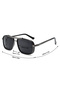 Men Grey Square Sunglasses - 6