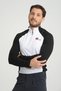 Men's Long Sleeve Zippered Garnished Rider T-Shirt - 3