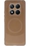 Spt-Gld Newface Redmi Note 14 Pro 4g Case Maya Carbon Cover (124046) - Brown - 2