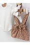 Leopard Print Suit, white-brown - 2