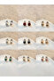 Embellished Stud Earrings - 3