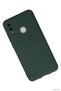 Spt-Gld Newface P Smart 2019 Case Nano Velvet Silicone - (123748) Dark Green - 2