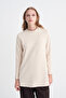 High Collar Ribbed Vanilla Tunic 0014 - 3