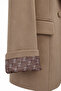 Single Button Suede Blazer Mink Jacket with Flap Pockets 0070 - 4