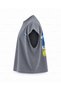 Barfiks Printed Boxy Oversize Sleeveless Fitness T-Shirt - Anthracite - 3