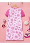 Rochie de noapte, roz - 2
