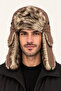 Unisex Pilot Beanie with Headphones, Fur-Lined Winter Hat - 4