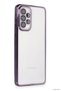 Spt-Gld Newface Galaxy A73 5g Silicone Case with Lens (131433) - Purple