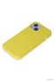 Spt-Gld Newface iPhone 15 Plus Case Nano Velvet Silicone (134125) - Yellow - 3