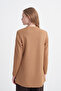 High Collar Ribbed Camel Tunic 0014 - 4