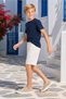 Boys Linen Bermuda - 3