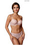 Le Jardin 5155 Women's Lace Embroidered Stoned B Cup Bra Set - 4