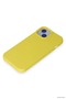Spt-Gld Newface iPhone 15 Plus Case Nano Velvet Silicone (134125) - Yellow