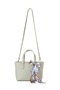 Romy Women's Hand and Shoulder Bag with Scarf - 4