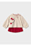 Baby Girl Skirt Set Rojo 2951