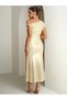 Rochie midi, auriu - XL - 2