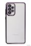 Spt-Gld Newface Galaxy A73 5g Silicone Case with Lens (131433) - Purple - 2