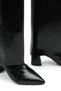 Larissa Diva Women's Pointed Toe Heeled Boots 00127012 Black Rustic - 3