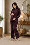 - Myra9610 - Knitted Maternity Top and Bottom Set - 2