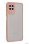 Spt-Gld Newface Galaxy A22 Case Montreal Silicone Cover (143245) - Pink - 2
