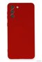 Spt-Gld Newface Galaxy S21 Plus Case Nano Inside Velvet Silicone (142136) - Red