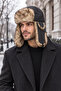 Unisex Pilot Beanie with Headphones, Fur-Lined Winter Hat - 5