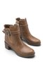 Stella Flora Women's Heeled Boots 0012735 Mink Skin - 3