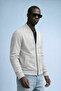 Men's Hakim Collar Winter Cream Sweatshirt - 3