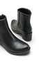 Aurora Sia Women's Heeled Boots 0012111 Black Skin - 4