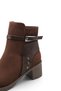 Elara Rosa Women's Heeled Boots 0012705 Brown Suede - 7