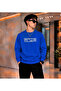Men's Game over Gamer Text Printed Crew Neck Casual Regular Fit Sweatshirt