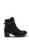 Elara Rosa Women's Heeled Boots 0012705 Black Suede - 6