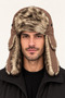 Men's Pilot Hat with Headphones and Fur Detail Winter Beanie - 6