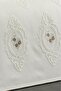 Embroidered Chenille 3 Piece Double Bedspread - 5