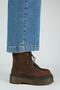 Hera Women's Genuine Leather Lace-Up Inner Zipper Brown Boots - 2