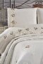 Embroidered Chenille 3 Piece Double Bedspread - 3
