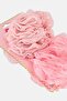 2 Pieces Soft Mesh Shower Puff Loofah, Pink - 3