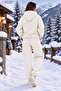 Women's Kangaroo Pocket Hooded Sweatshirt and Elastic Cuffed Sweatpants Set - 2