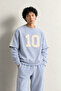 Arlo - Baby Blue - Crew Neck 100% Cotton - Men's Sweatshirt - 3