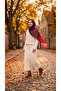 Plain Chiffon Shawl Women's Hijab Shawl Lightweight and Elegant Daily Shawl - 2