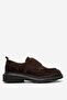 Men's Thick Sole Shoes Real Suede Leather Fr Orson Suede Brown