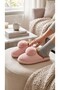 Women's Pompom Plush House Slippers Soft Sole Comfortable Winter House Slippers - 4
