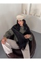 Women's Bohemian Hand-Knitted Motif Tassel Scarf