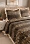 Ultrasonic Quilted Pebble Ruffle Double Pique Set 195X235 cm - 3