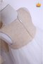 0-24 months baby girl fine coated holiday dress wedding dress evening dress hair band jacket dress 3-piece set 1070 - 6