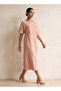 BALOON SLEEVE BACK ELASTICATED DRESS - 3