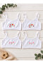 95% Cotton Girls' Lycra Combed Cotton Thin Strap Training Bra Set of 4 / Half Tank Top - 2